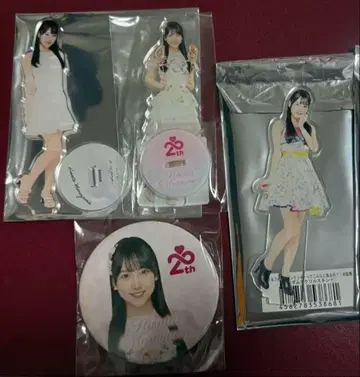AKB48 마루야마 히나타 아크릴 스탠드 캔뱃지