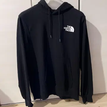노스페이스 블랙 후드티