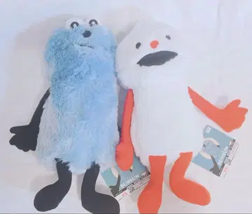 퍼펫 순순 앉은 큰 봉제 인형 2종 세트