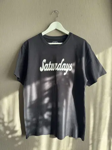 SATURDAYS NYC의 Saturdays 블랙 티셔츠 L