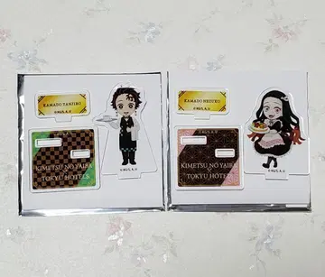귀멸의 칼날 귀멸 도큐 호텔 뷔페 아크릴 스탠드 탄지로 네즈코 네즈코