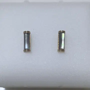 아가테 agete 검은 나비 조개 스터드 귀걸이 귀걸이 k10