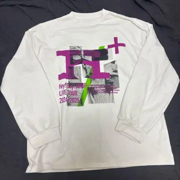 Hey! Say! JUMP 2025 점프의 에이치 티셔츠 롱 T 투어 T