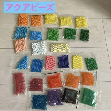 아쿠아 비즈 마루 비즈 폴리곤 비즈 반짝이 비즈 세트