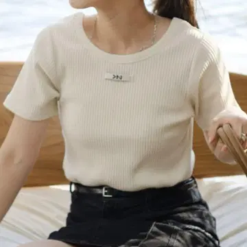 kastane 니트 택 리브 TEE