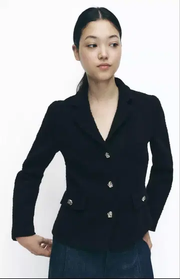 새상품 Zara 블랙 테일러드 자켓 S 사이즈