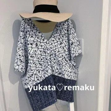 유카타 리메이크 기모노 리메이크 카프탄풍 원피스 튜닉