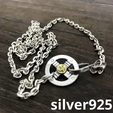 [고품질] silver925 이글 후크 휠 체인