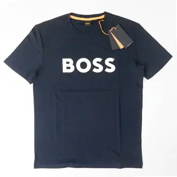 새상품 HUGO BOSS 로고 반팔 티셔츠 오타니 쇼헤이 네이비 2XL