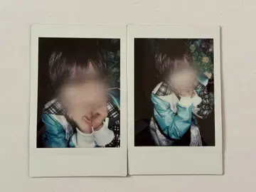 크로스피아 하쿠 생일 핑 폴라로이드
