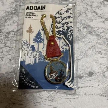 MOOMIN 카라비너 시계 골드/레드