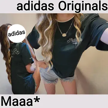 아디다스 오리지널스, 너무 귀여운 자수 로고 티셔츠