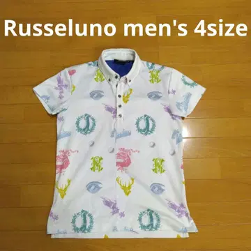 Russeluno 남성용 피케 셔츠 4 사이즈