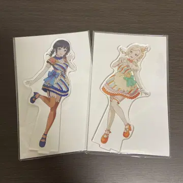 아크릴 스탠드 미야시타 아이, 아사카 카린/무지개 사키 러브 라이브