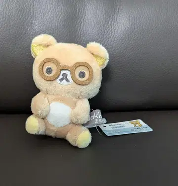 리락쿠마 테노리 봉제 인형 안경 베이직