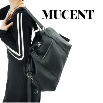MUCENT 토트백 블랙 대용량