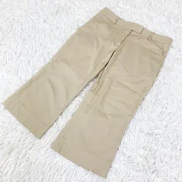 폴스미스 블랙 크롭 팬츠 하프 팬츠 38 사이즈 베이지