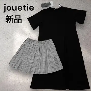 jouetie 벨트 절개 원피스 블랙 M 사이즈