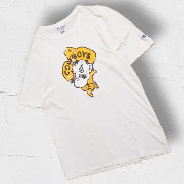 챔피온 Champion 크루넥 티셔츠 카우보이 카스레 프린트