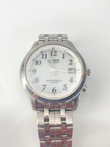 작동하는 CITIZEN 손목시계 eco drive 전파 솔라 날짜