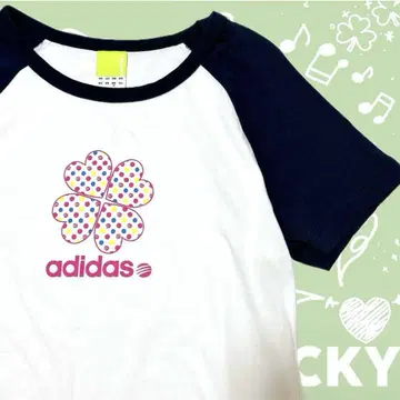 아디다스 헤이세이 y2k 피치 티 반팔 티셔츠 위시 코어 래글런