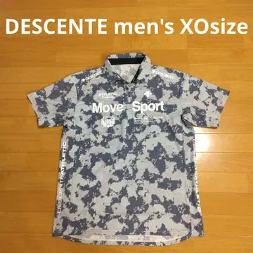 데상트 남성용 피케 셔츠 XOsize