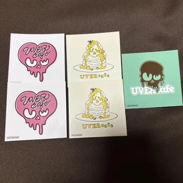 UVERworld 카페 스티커 세트