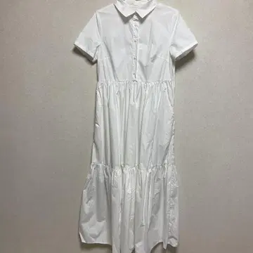 벌스데이 바쉬 티어드 원피스 셔츠 원피스 반팔