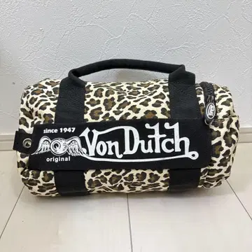 Von Dutch 레오파드 무늬 숄더백 y2k 그런지 헤이세이