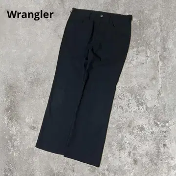 Wrangler 런처 드레스 팬츠 블랙 랭글러