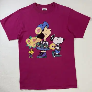SNOOPY 티셔츠 스누피 tultex 루시