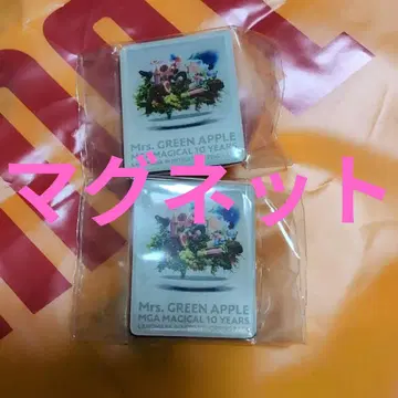 미세스 Mrs. GREEN APPLE 라라포트 마그넷
