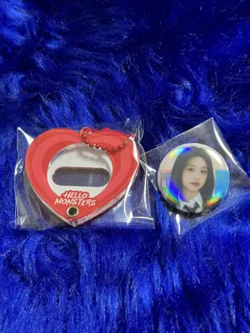 공식 HELLO MONSTERS MD 아크릴 키링 블랙 아힉