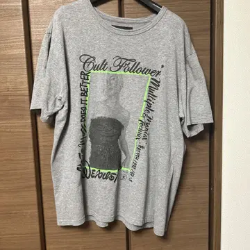 NEXUSVII 그레이 티셔츠 L 사이즈 KATE MOSS
