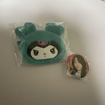 TWICE 파우치 + 캔 배치 미나 2개 세트 쿠로미
