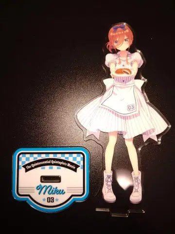5등분의 신부 미쿠 아크릴 스탠드 3개 세트