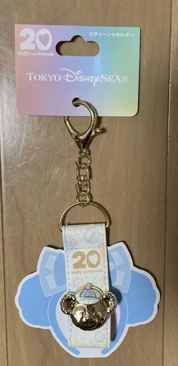 새상품 머리띠 홀더 컬러풀 해피니스 20주년 더피 닷피