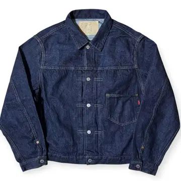ANACHRONORM 1st 데님 자켓 12.5oz 원 워시