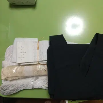 블랙 에이프런과 교본, 일본 정통의상 소품 세트