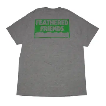 FEATHERED FRIENDS 페더드 프렌즈 로고 티셔츠 그레이 L