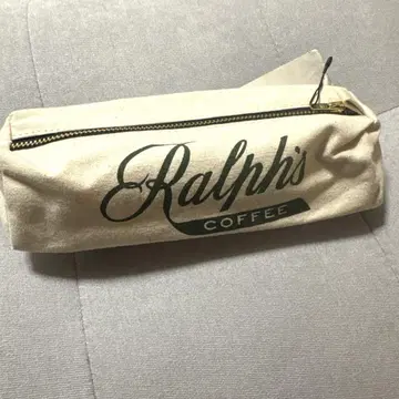 Ralph's Coffee 캔버스 펜 케이스