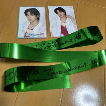 fantastics 사와모토 나츠키 트레이딩 카드 은 테이프