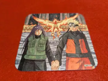 NARUTO 나루토 점프 전 아트 코스터 나루토 히나타 나사