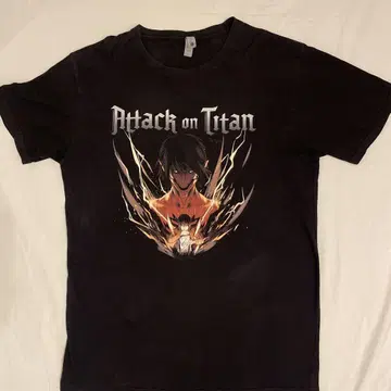 진격의 거인 Attack on Titan 엘렌 티셔츠 블랙