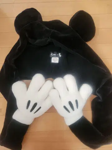 미키 마우스 모자 장갑 포함 디즈니 캡 미키 미니