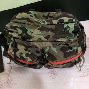 나이키 크로스 90년대 카모플라주 힙색