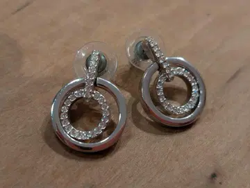 SWAROVSKI 스와로브스키 귀걸이 서클 빅 사이즈