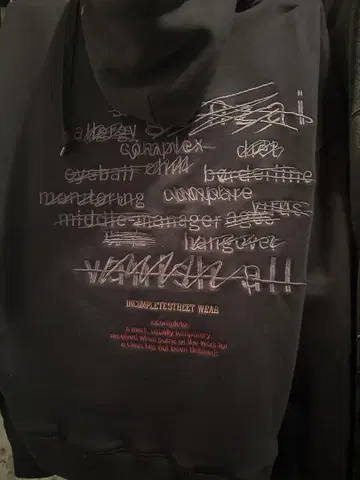 genzai zip hoodie M 사이즈
