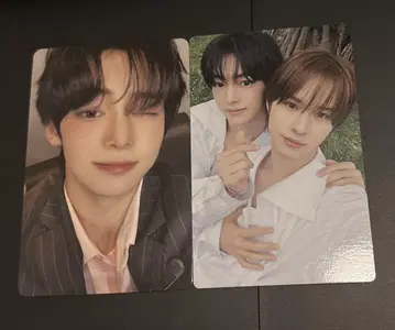 TWS 처음 뵙겠습니다 한진 경민 케미 트레이딩 카드 위버스판 멘십