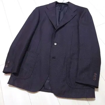 링 자켓 벌룬 다크 브라운 테일러드 자켓 울 50